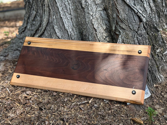 Walnut and Ambrosia Maple Charcuterie Board