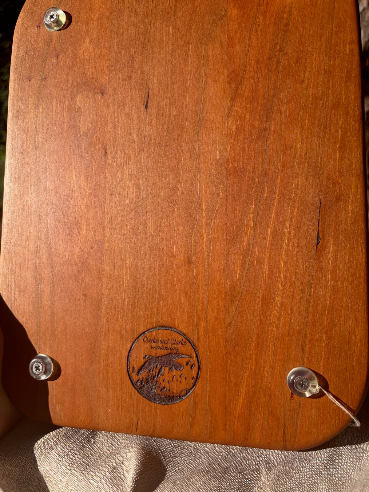 bread board with oil cup