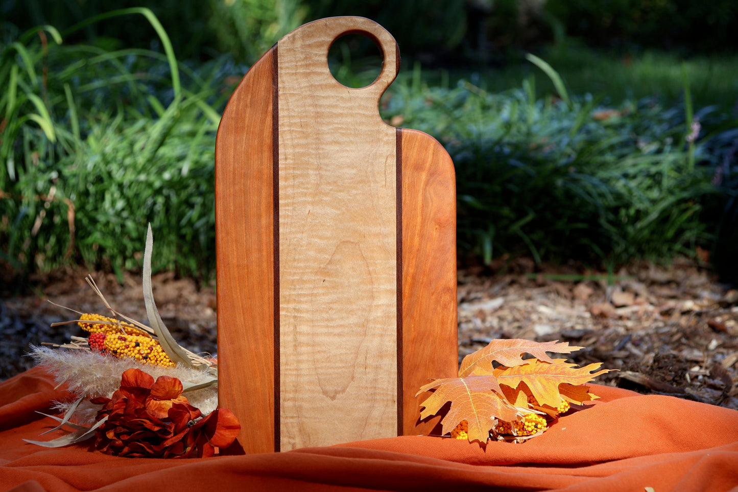 curly maple hook board