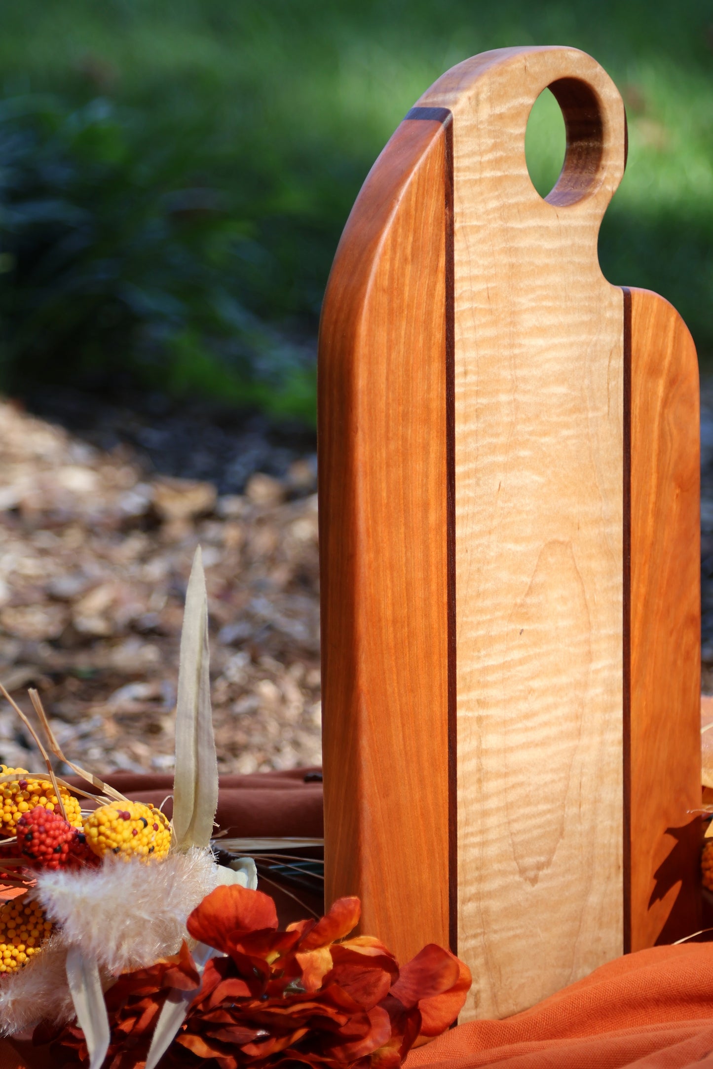 curly maple hook board